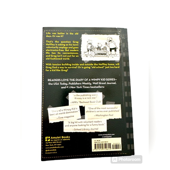 Diary of a Wimpy Kid OLD SCHOOL by Jeff Kinney - Picture 5 of 6